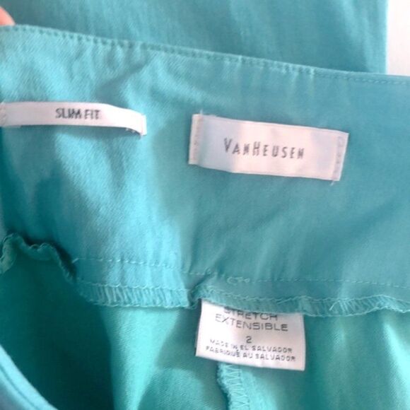 Van Heusen Slim Fit Stretch Pants Size 2 - Picture 8 of 10